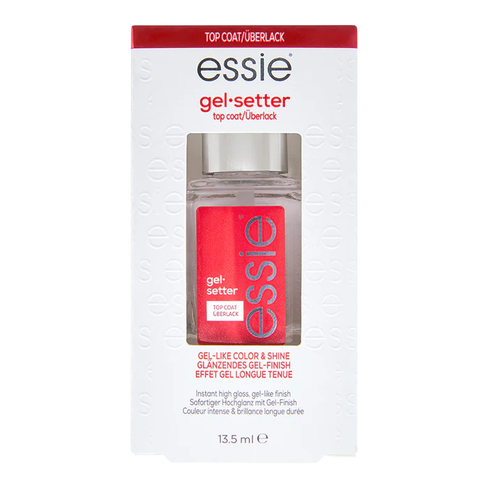 Essie Gel Setter Top Coat - Gel Like High Gloss Finish Nail Polish