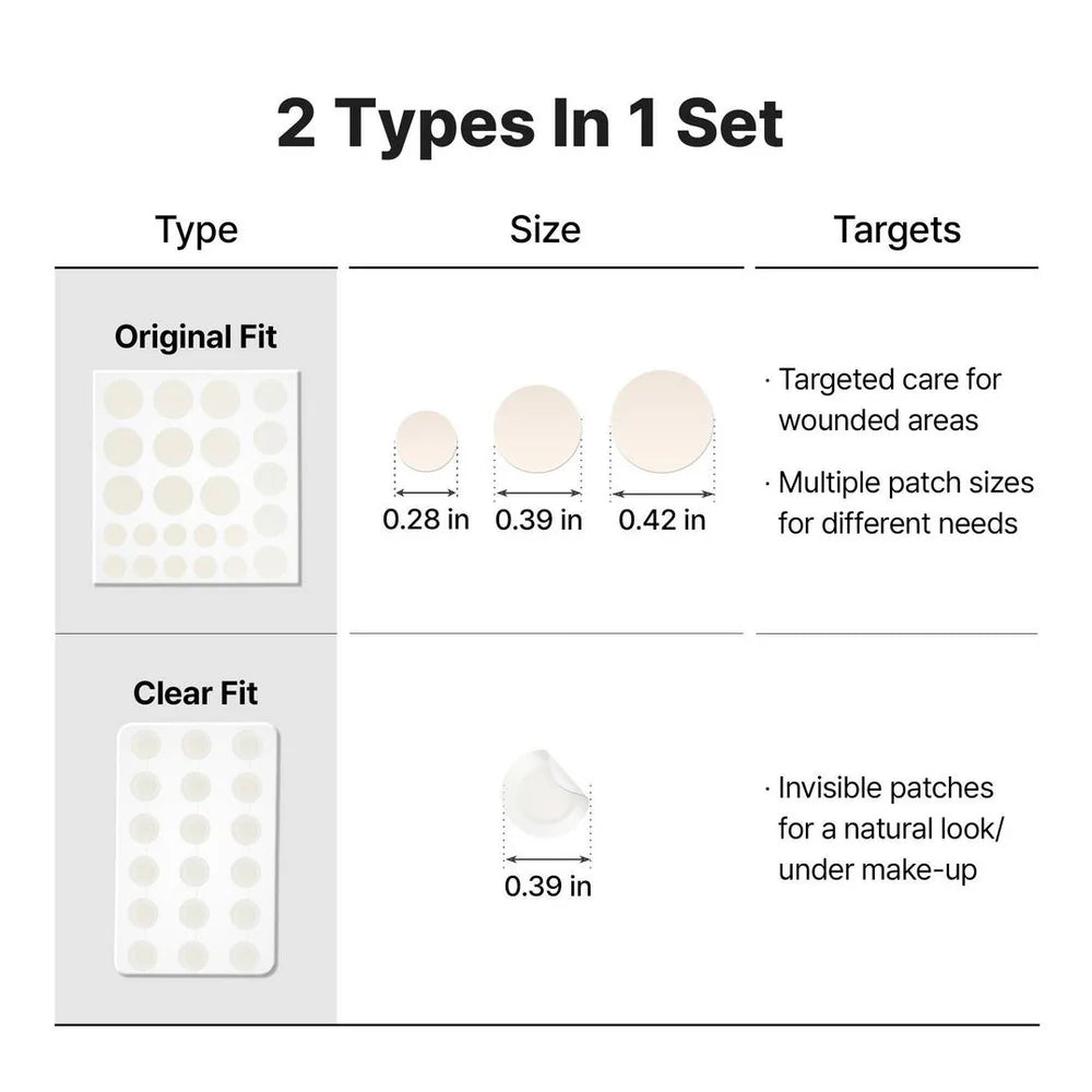 COSRX Master Patch Hydrocolloid Patches Set