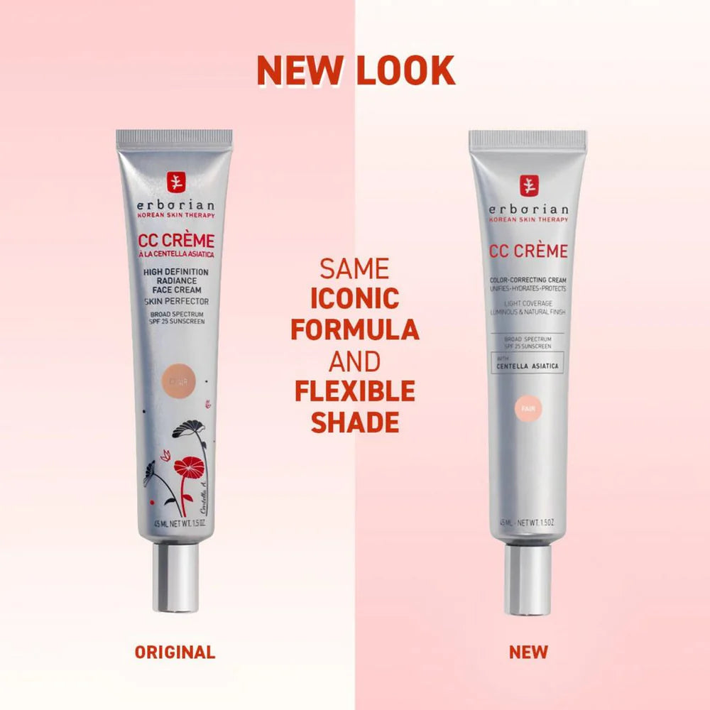 Erborian Travel CC Cream SPF 25 with Korean Centella Asiatica Extract