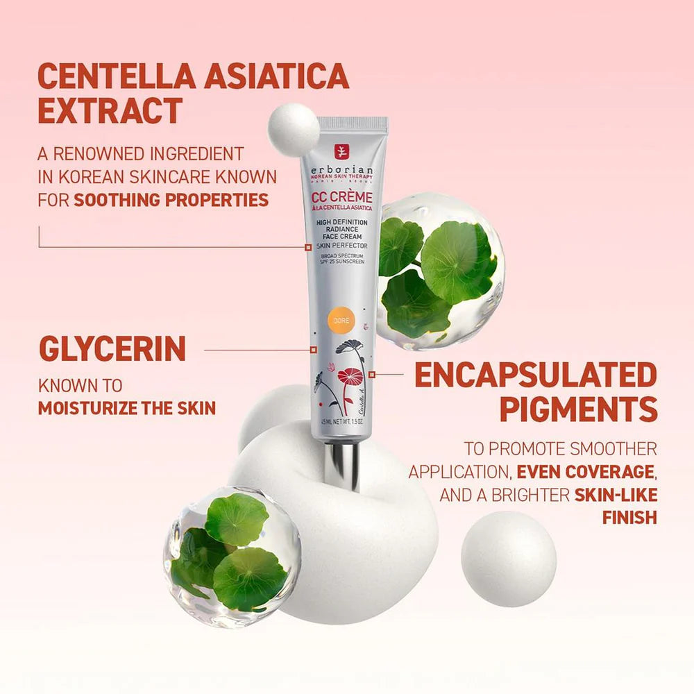 Erborian CC Cream SPF 25 with Korean Centella Asiatica Extract