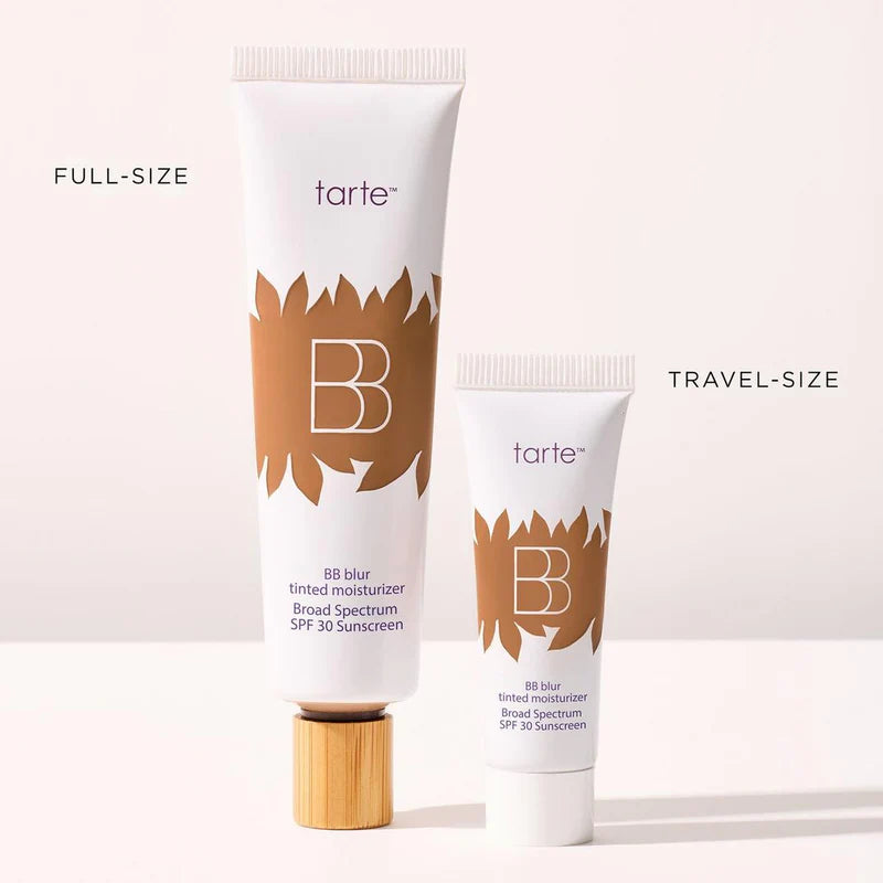 Tarte Travel Size BB Blur Tinted Moisturizer Broad Spectrum SPF 30 Sunscreen
