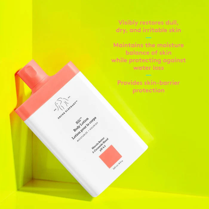 Drunk Elephant Sili Body Lotion with Marula Butter