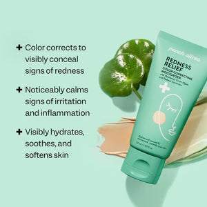 Peach Slices Redness Relief Color Correcting Moisturizer