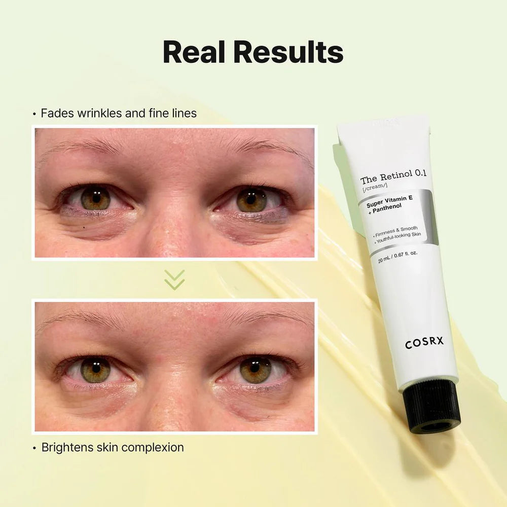 COSRX The Retinol 0.1 Cream with Super Vitamin E + Pathenol