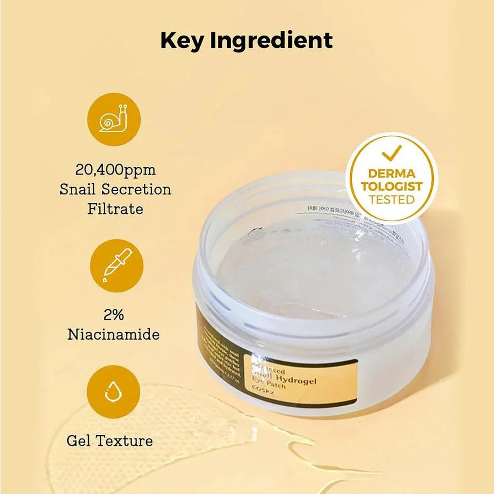 COSRX Advanced Snail Hydrogel Eye Patch