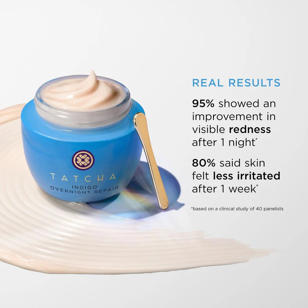 TATCHA Indigo Overnight Repair Redness Reducing Barrier Cream