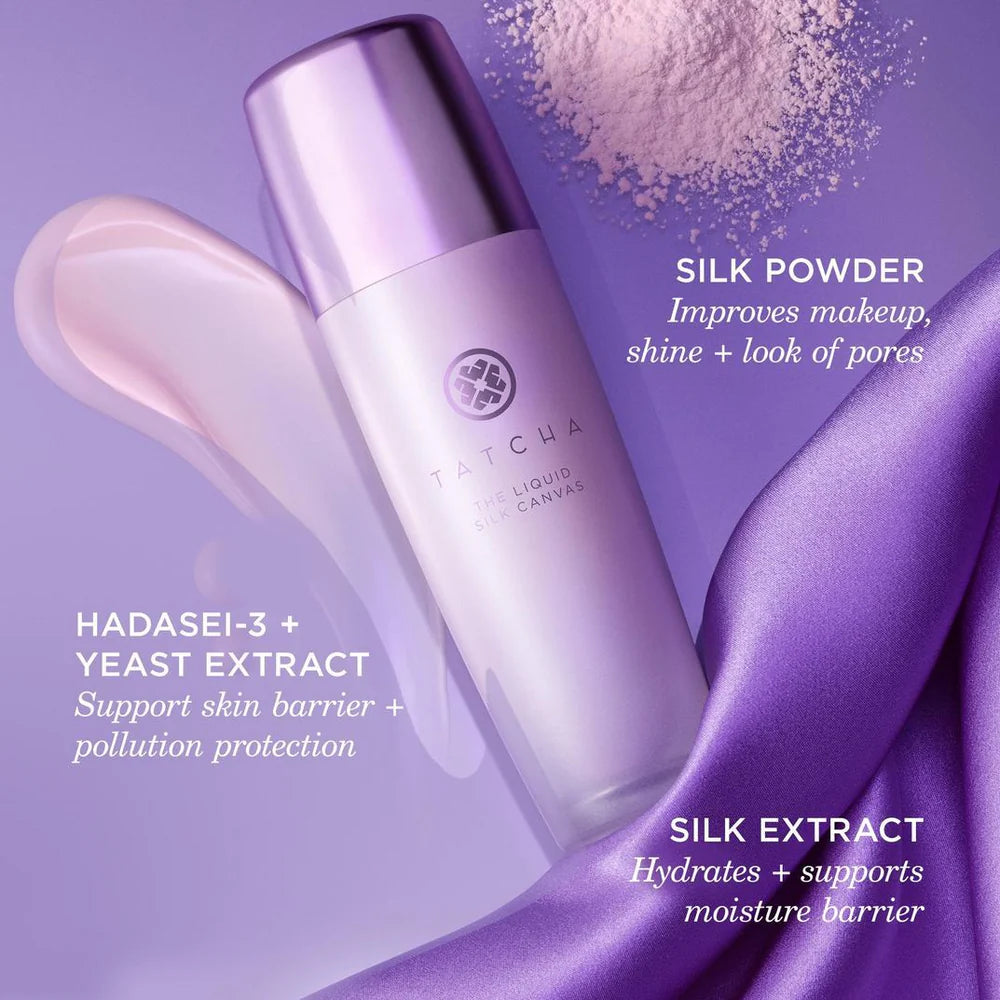 TATCHA The Liquid Silk Canvas Featherweight Protective Primer