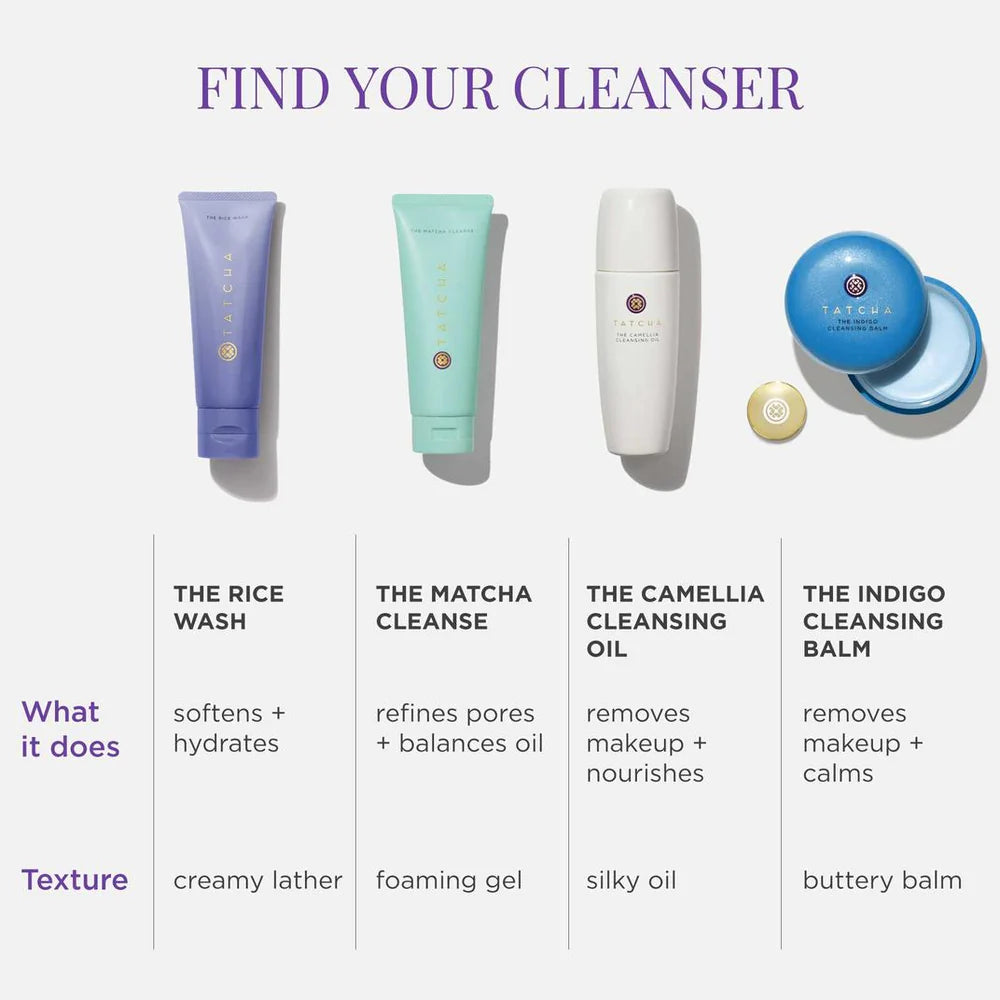 TATCHA The Indigo Cleansing Balm Moisturizing Makeup Remover