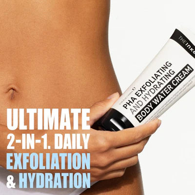 INKEY PHA Exfoliating and Hydrating Body Water Cream