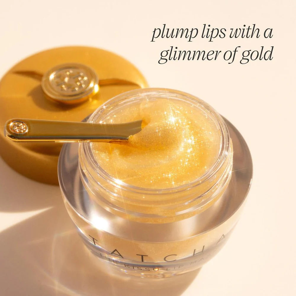 TATCHA The Kissu Hydrating & Plumping Lip Mask - Gold Leaf