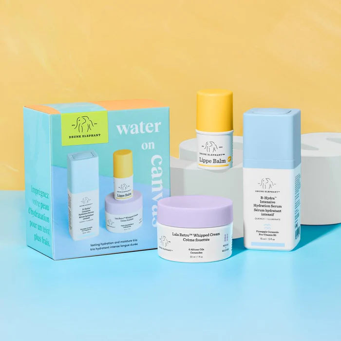 Drunk Elephant Water on Canvas Travel-Size Kit