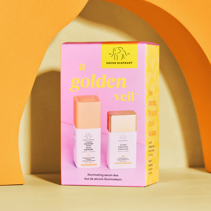 Drunk Elephant A Golden Veil Set