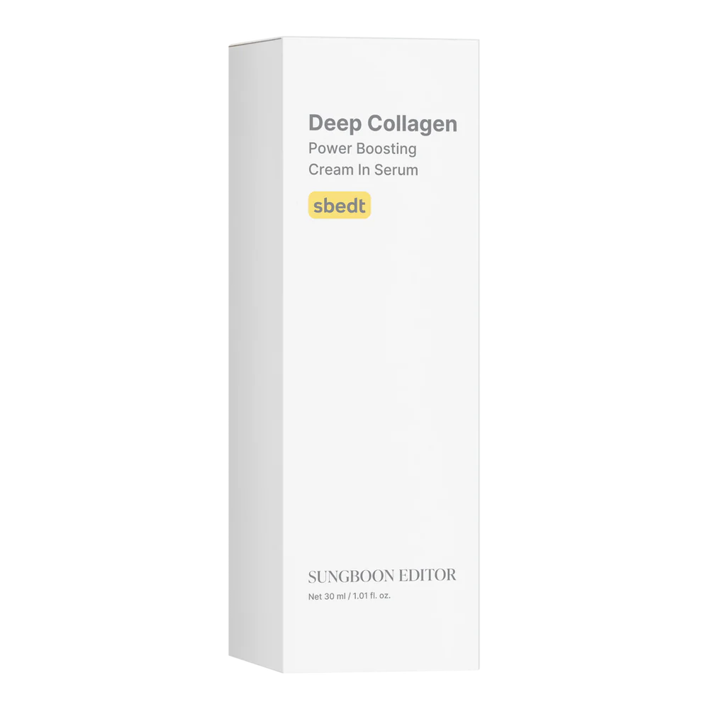 SUNGBOON EDITOR Deep Collagen Power Boosting Cream In Serum
