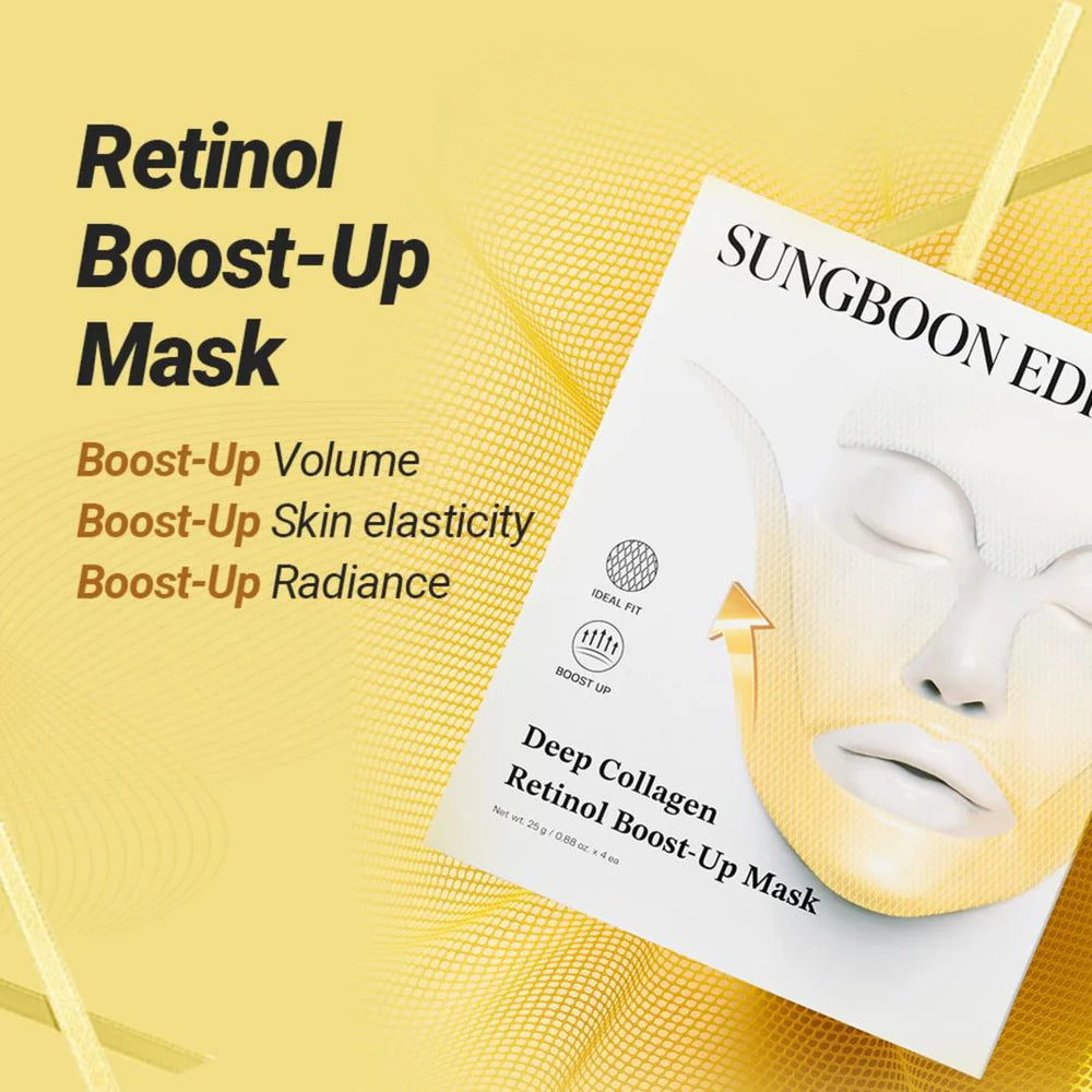 SUNGBOON EDITOR Deep Collagen Retinol Boost-Up Mask