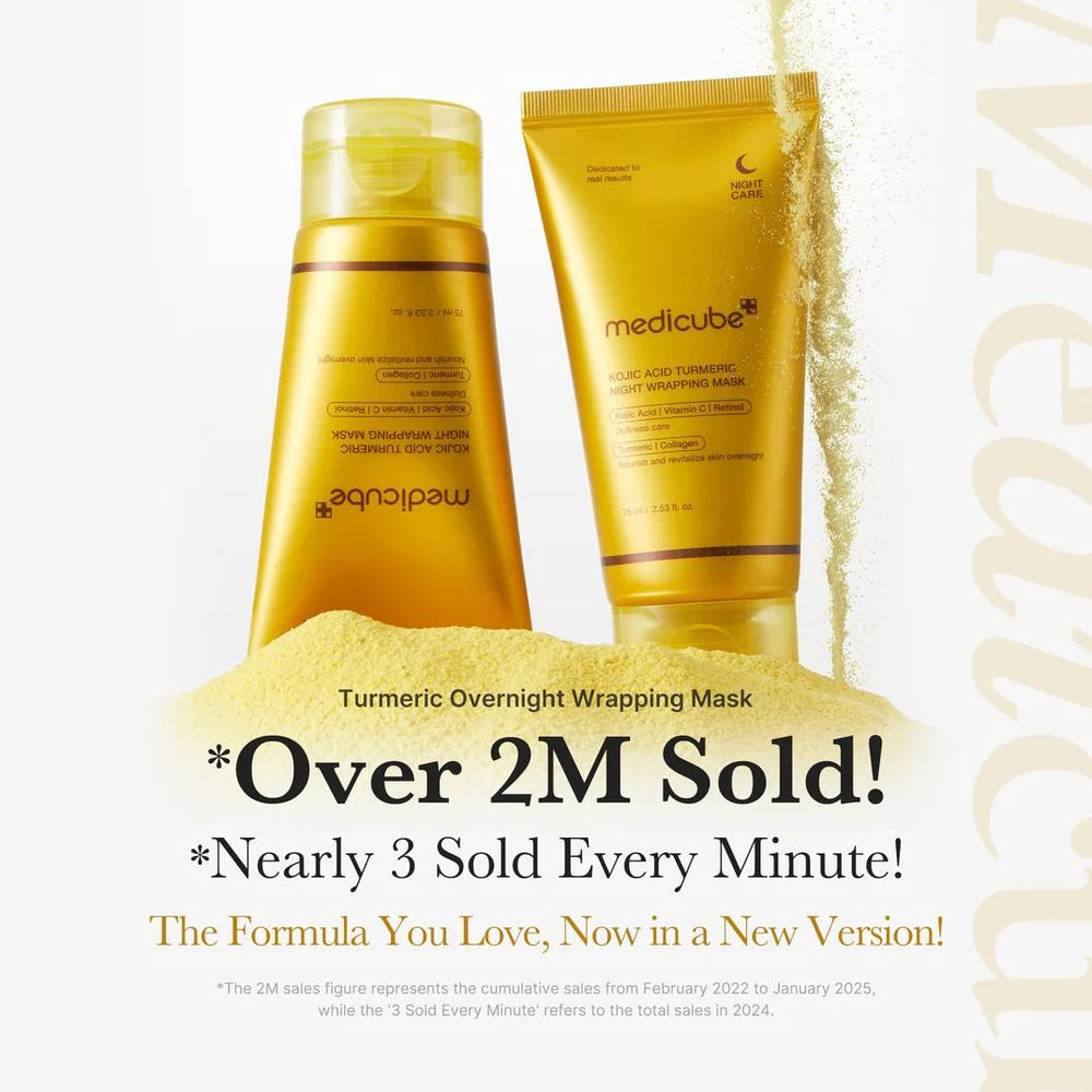 Medicube Kojic Acid Turmeric Night Wrapping Mask