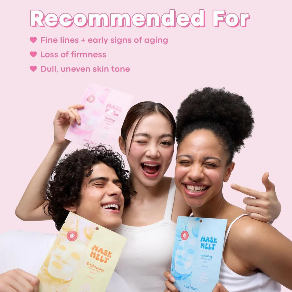 TONYMOLY Mask Melt Collagen + Peptide Overnight Hydrogel Mask