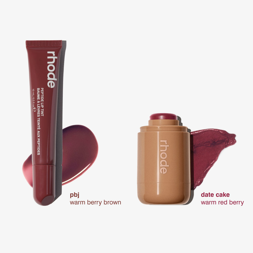 Rhode the duos 'date cake + pbj -  a warm berry pair'