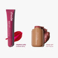 Rhode the duos 'sleepy girl + raspberry jelly -  a berry mauve pair'
