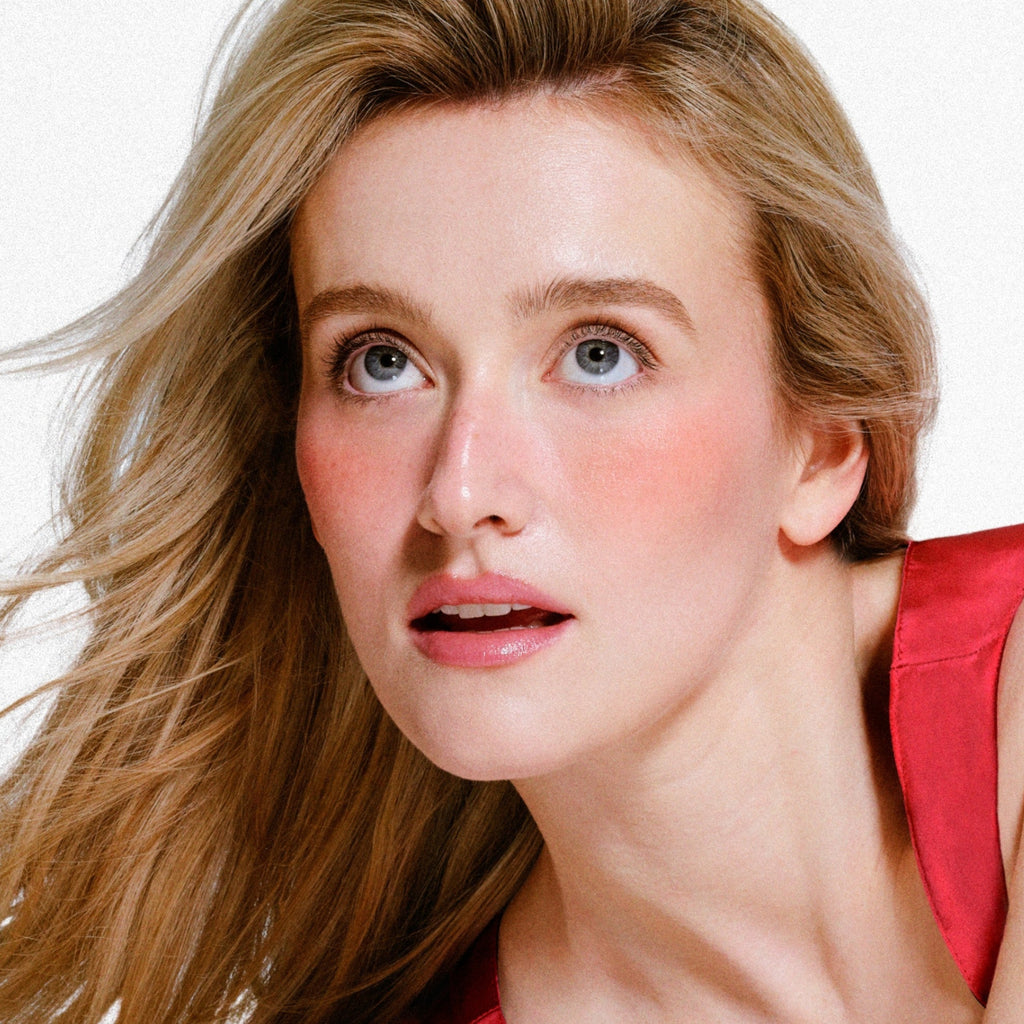 Rhode pocket blush 'candy apple -  pearly warm red'