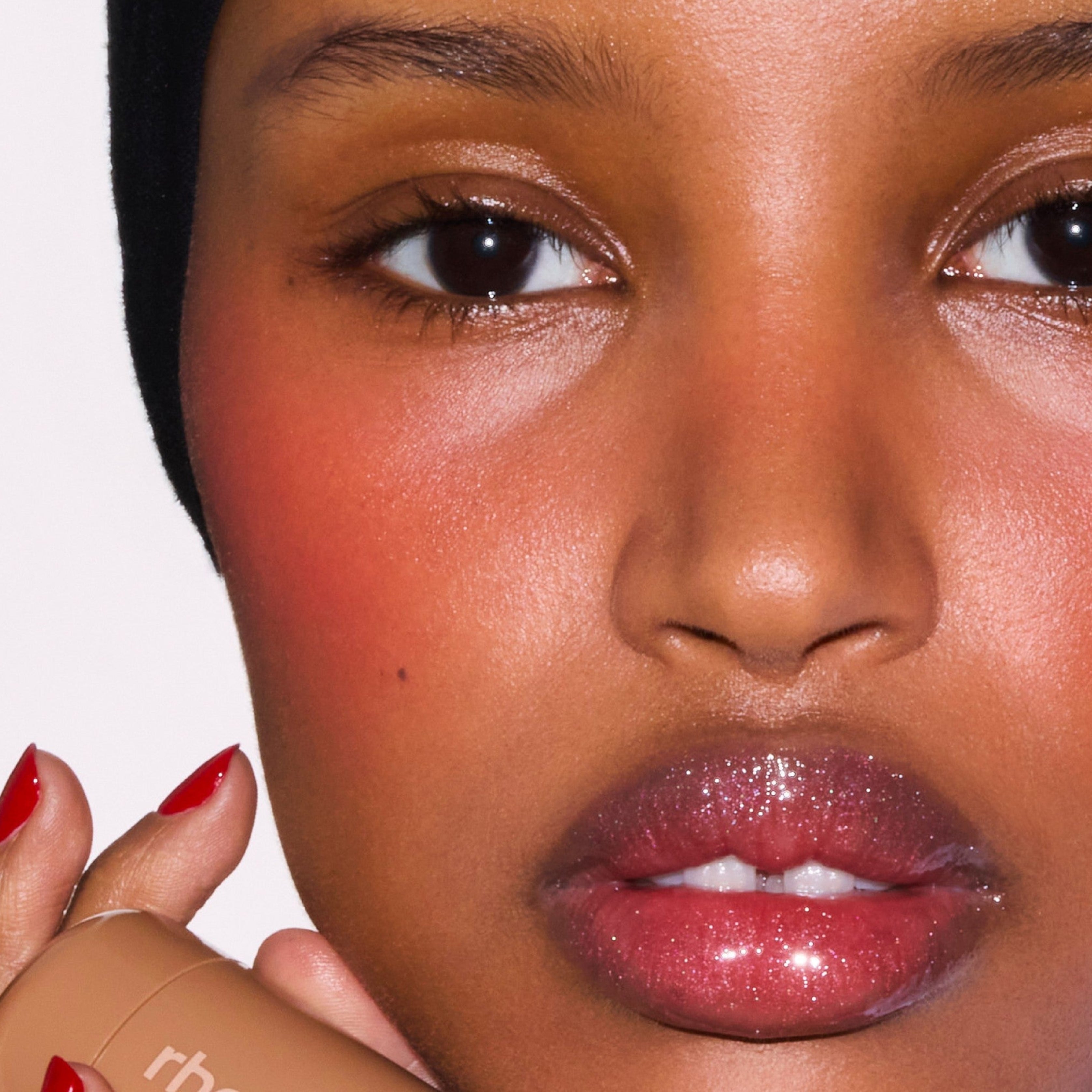 Rhode peptide lip tint 'pretzel -  shimmery warm mauve'