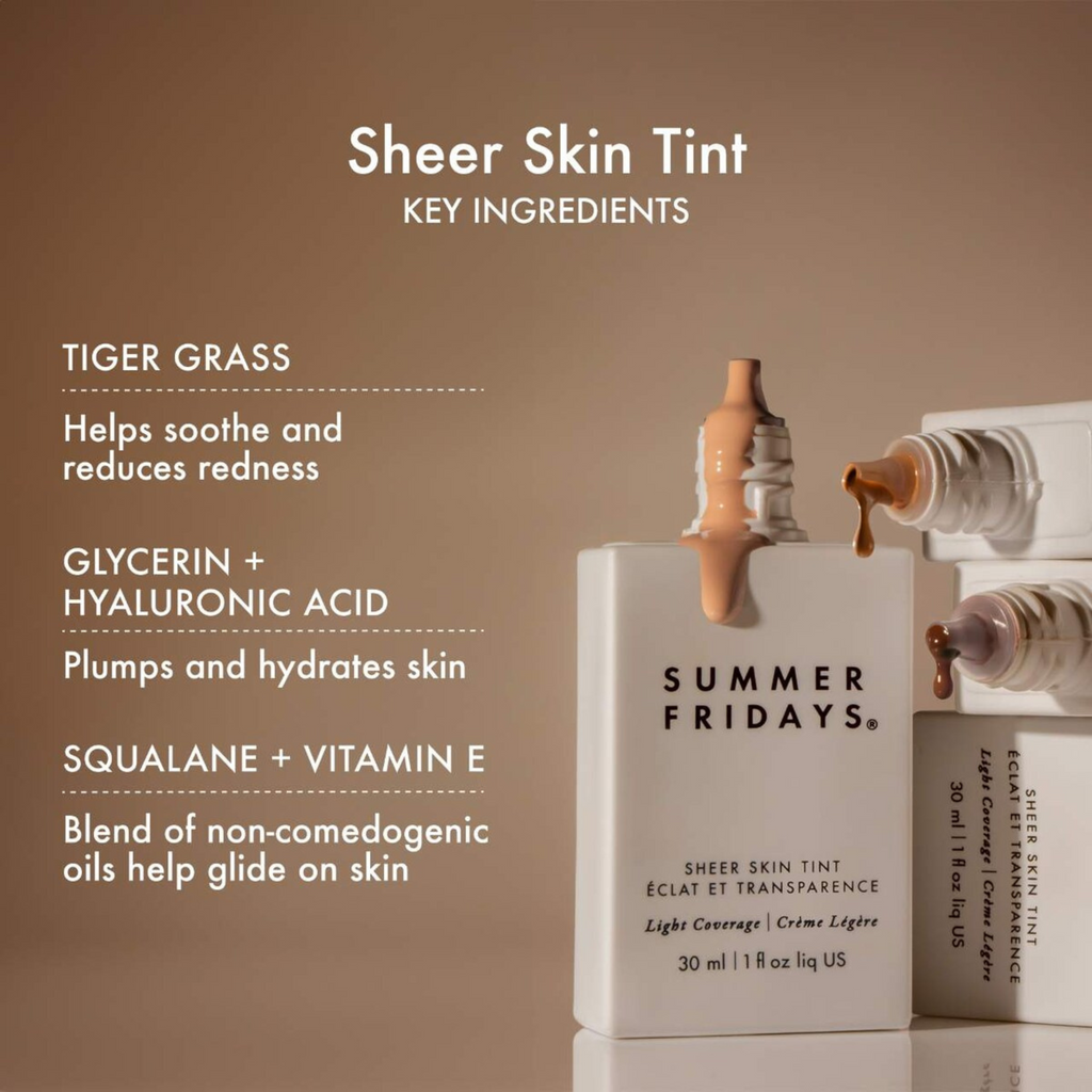 Summer Fridays Sheer Skin Tint with Hyaluronic Acid + Squalane