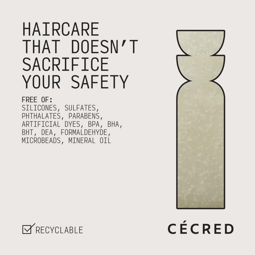 Cecred Travel Size Clarifying Shampoo & Scalp Scrub