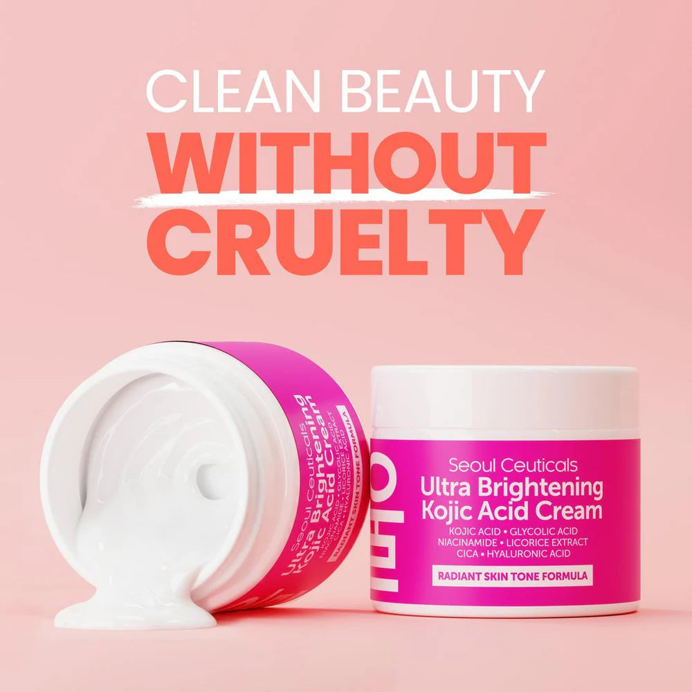 Seoul Ceuticals Korean Skin Care Ultra Brightening Kojic Acid Cream