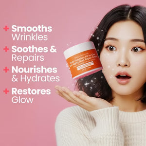 Seoul Ceuticals Korean Skin Care Multi-Function All-In-One Anti-Aging Snail Repair Cream