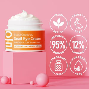 Seoul Ceuticals Korean Skin Care Snail Eye Cream