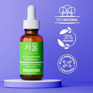 Seoul Ceuticals Korean Skin Care 3% Polyglutaimic Acid Serum