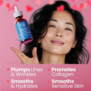 Seoul Ceuticals Korean Skin Care Mixed Molecular Weight Hyaluronic Acid Serum