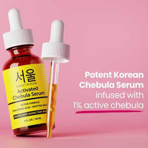 Seoul Ceuticals Korean Skin Care Activated Chebula Serum