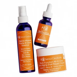Seoul Ceuticals Korean Skin Care K-Beauty Power Trio