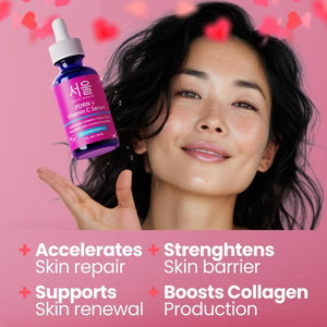 Seoul Ceuticals Korean Skin Care PDRN + Vitamin C Serum