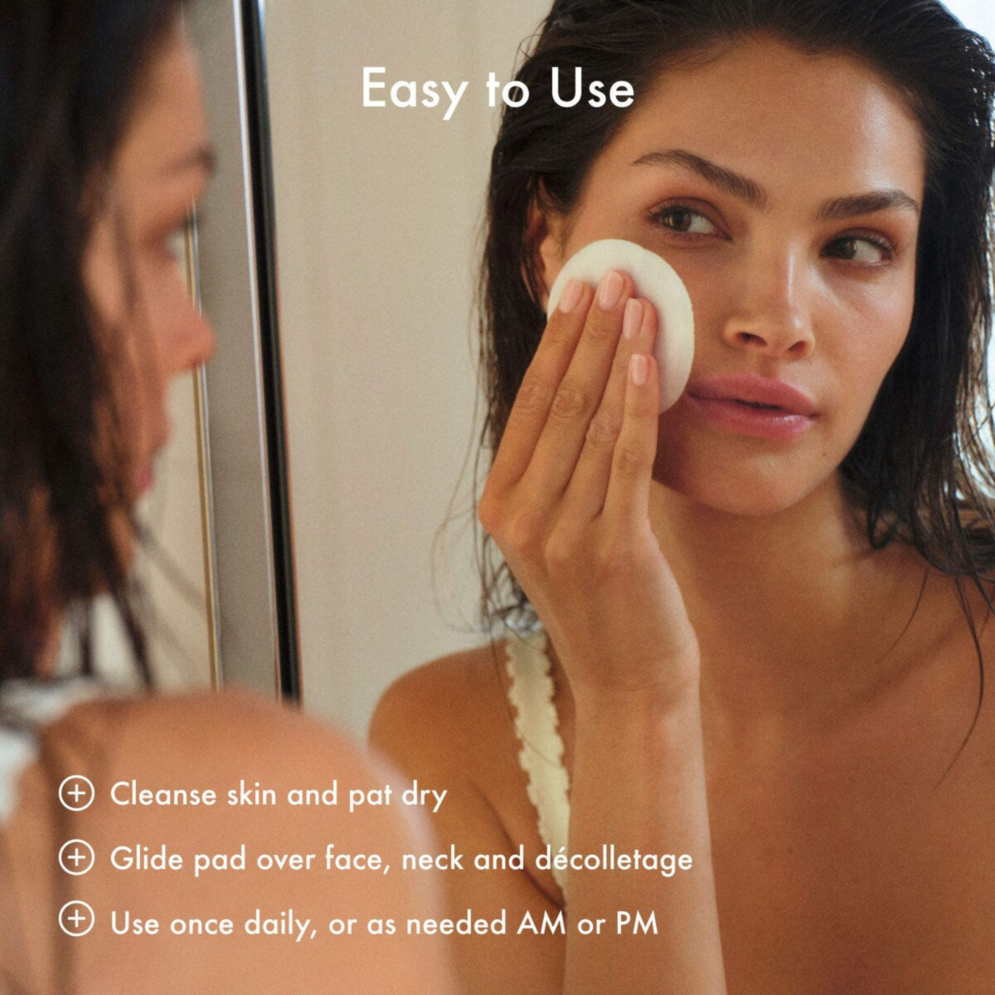 Summer Fridays Gentle Reset Daily Exfoliating Pads to Smooth + Minimize Pores with AHAs