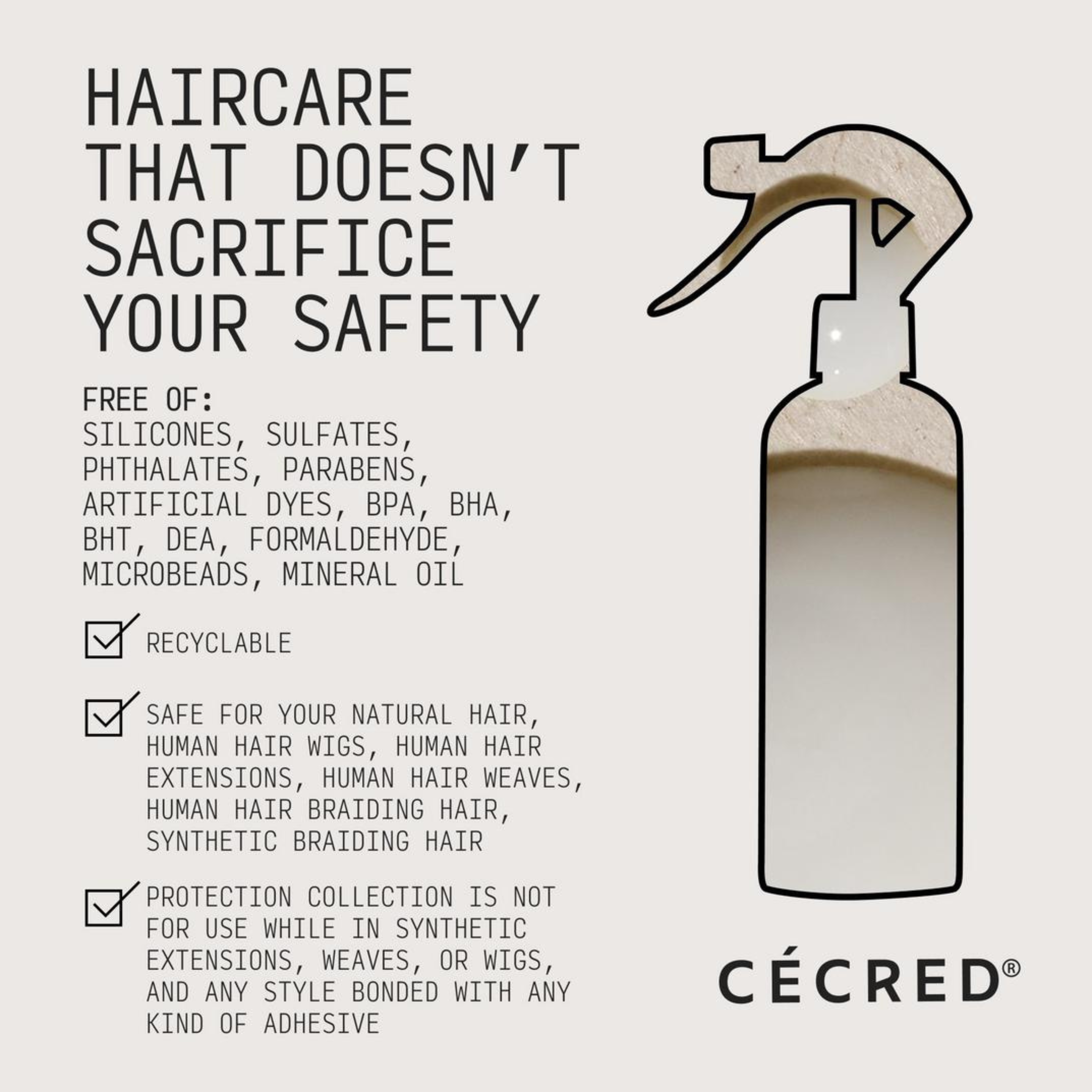 Cecred Detangling Spray