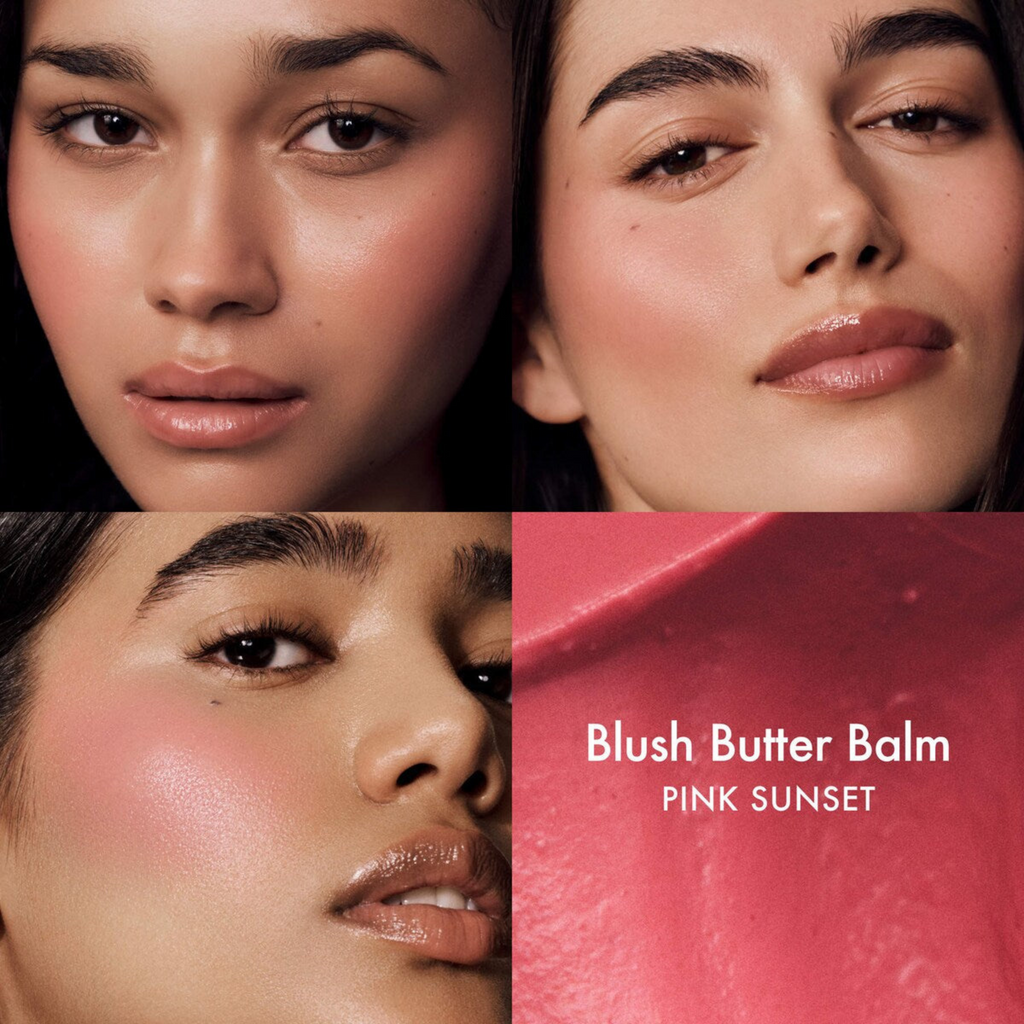 Summer Fridays The Dewy Pink Set with mini Lip Butter Balm in Pink Sugar