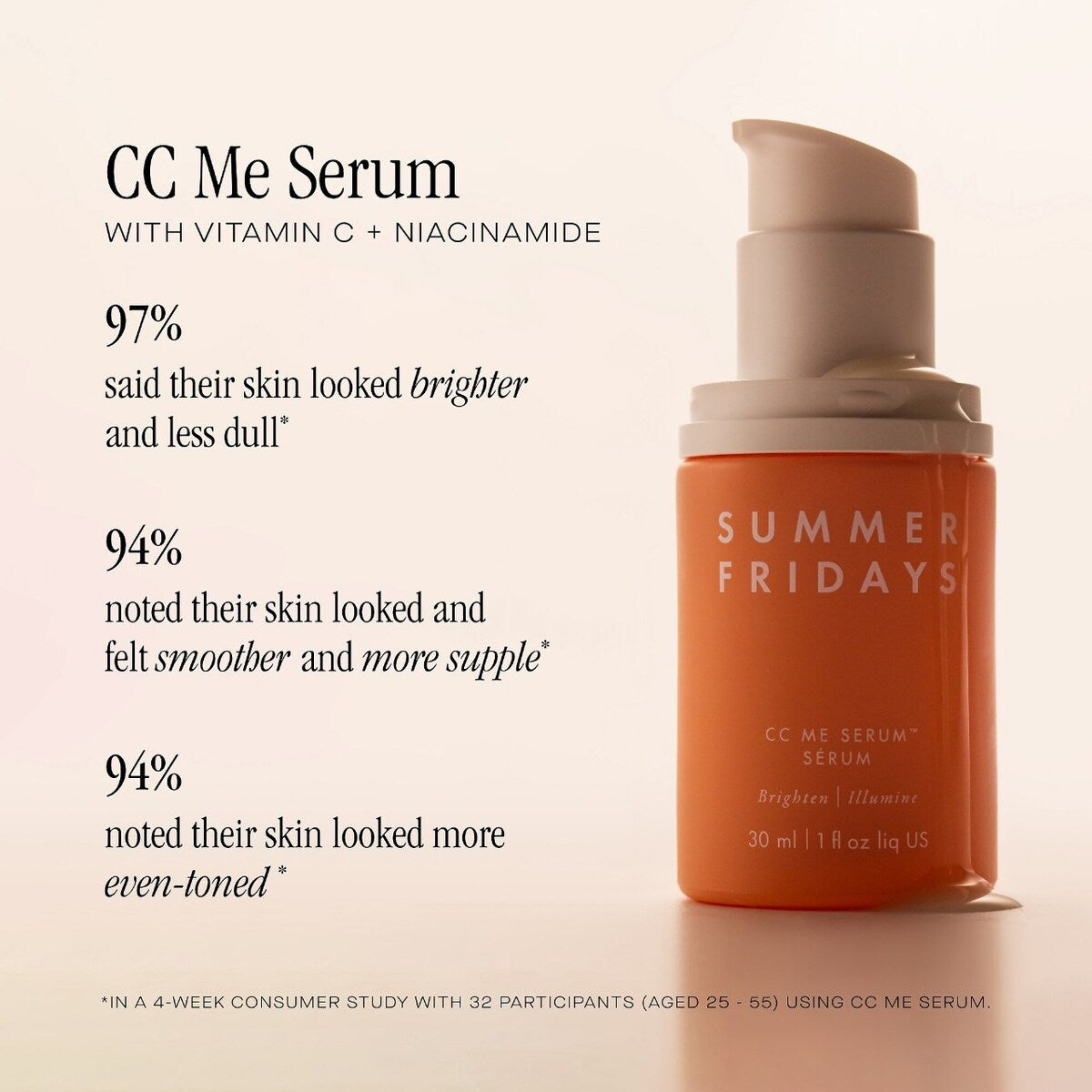 Summer Fridays CC Me Vitamin C + Niacinamide Serum