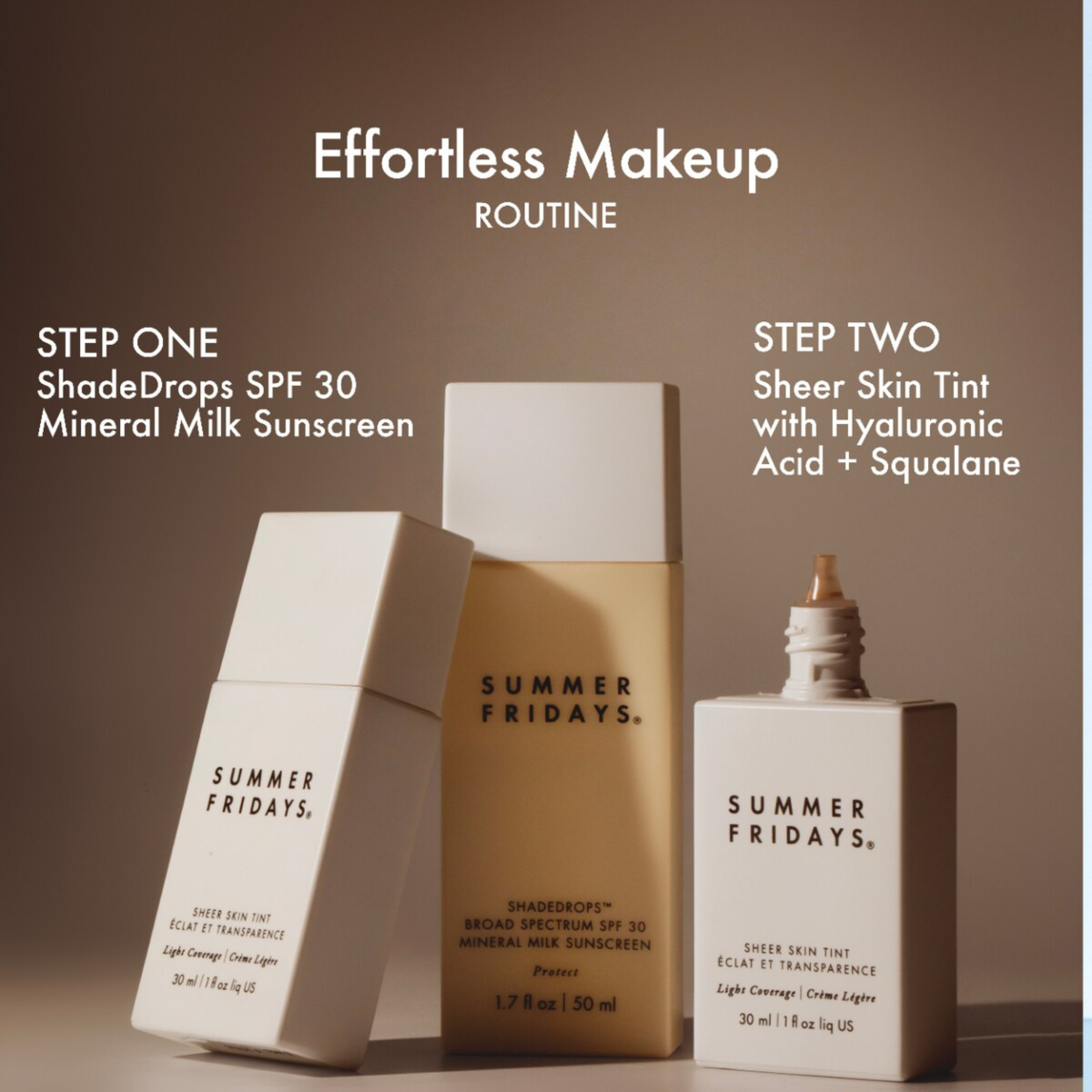 Summer Fridays ShadeDrops Mineral Milk Sunscreen SPF 30