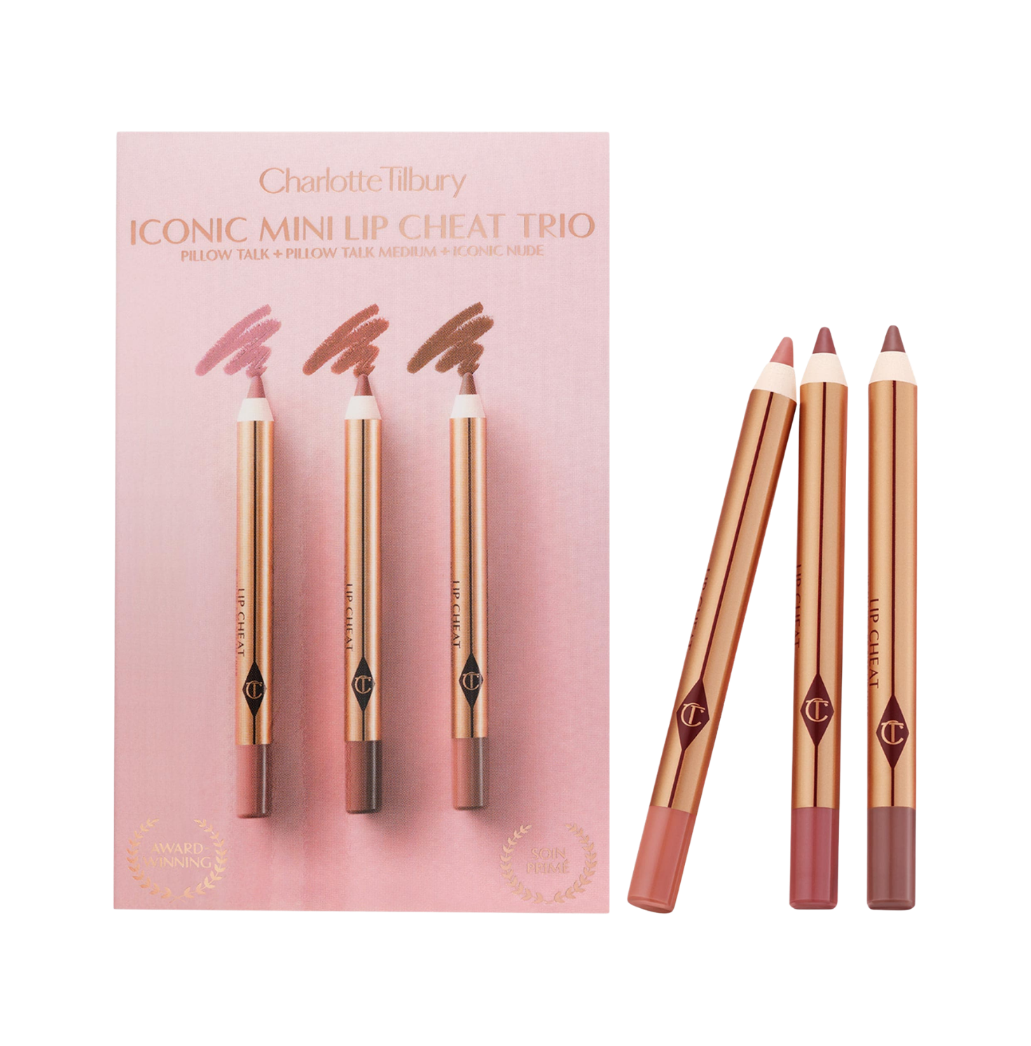 Charlotte Tilbury 'Mini Iconic Lip Cheat Lip Liner Trio'