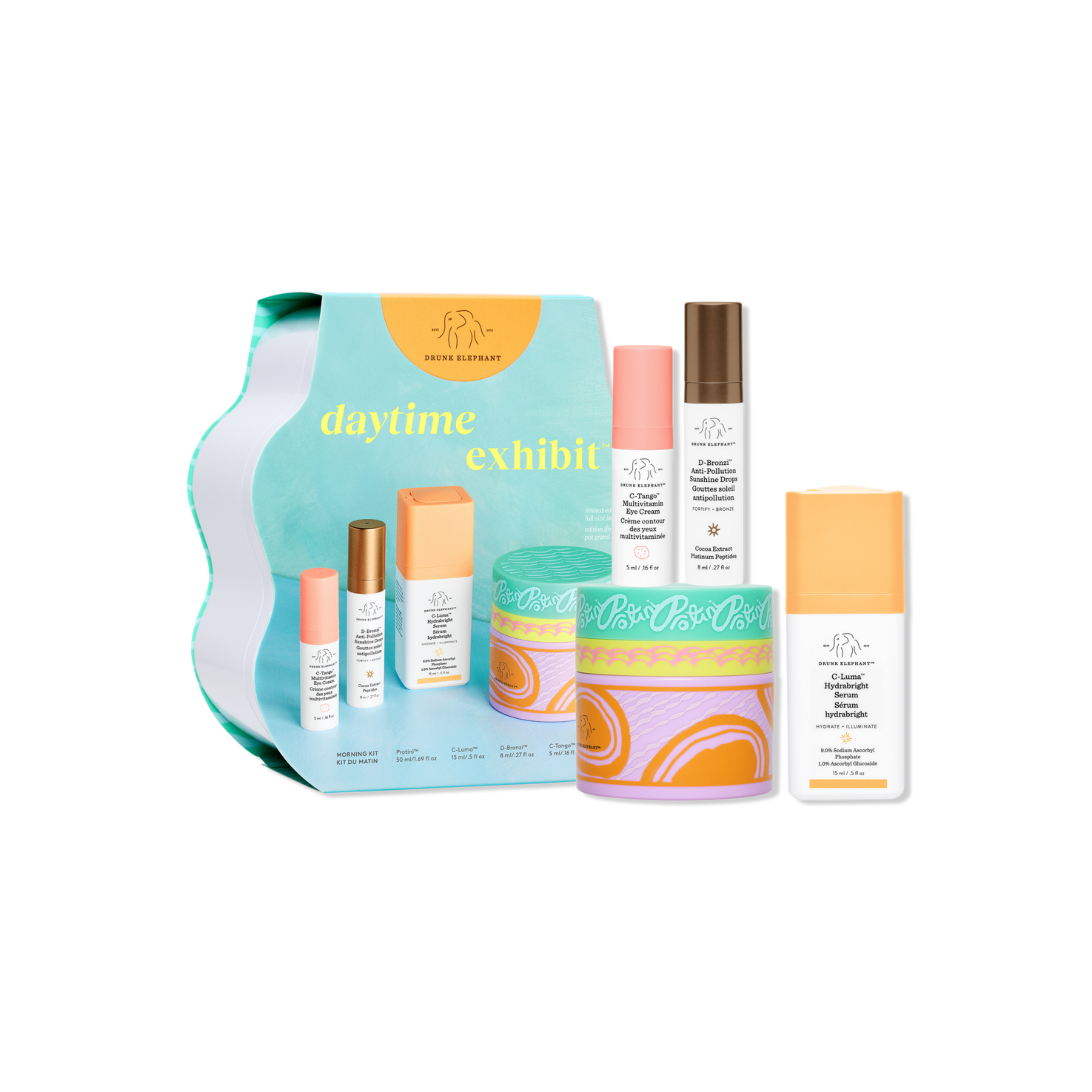 Drunk Elephant Daytime Exhibit: Morning Kit