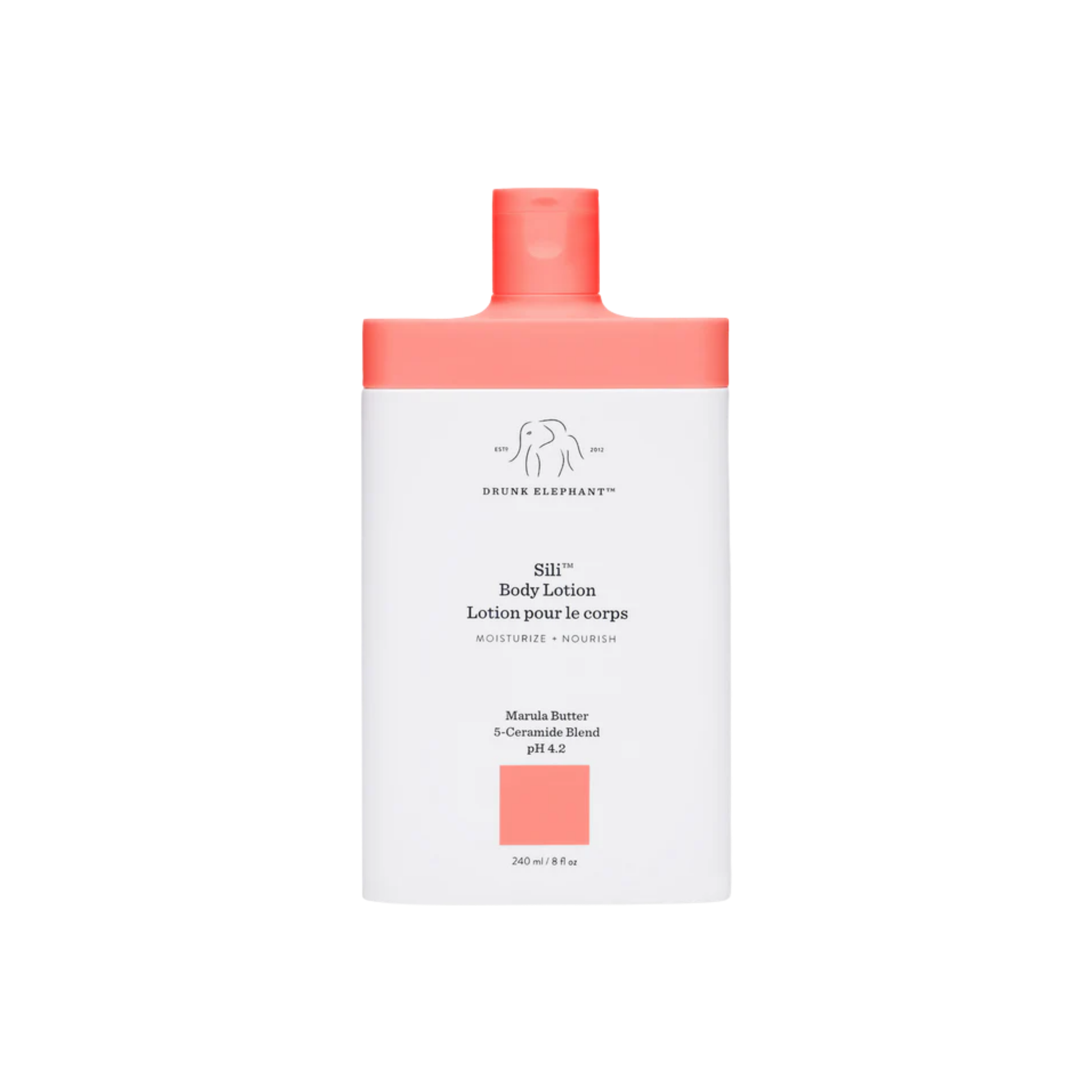 Drunk Elephant Sili Body Lotion with Marula Butter