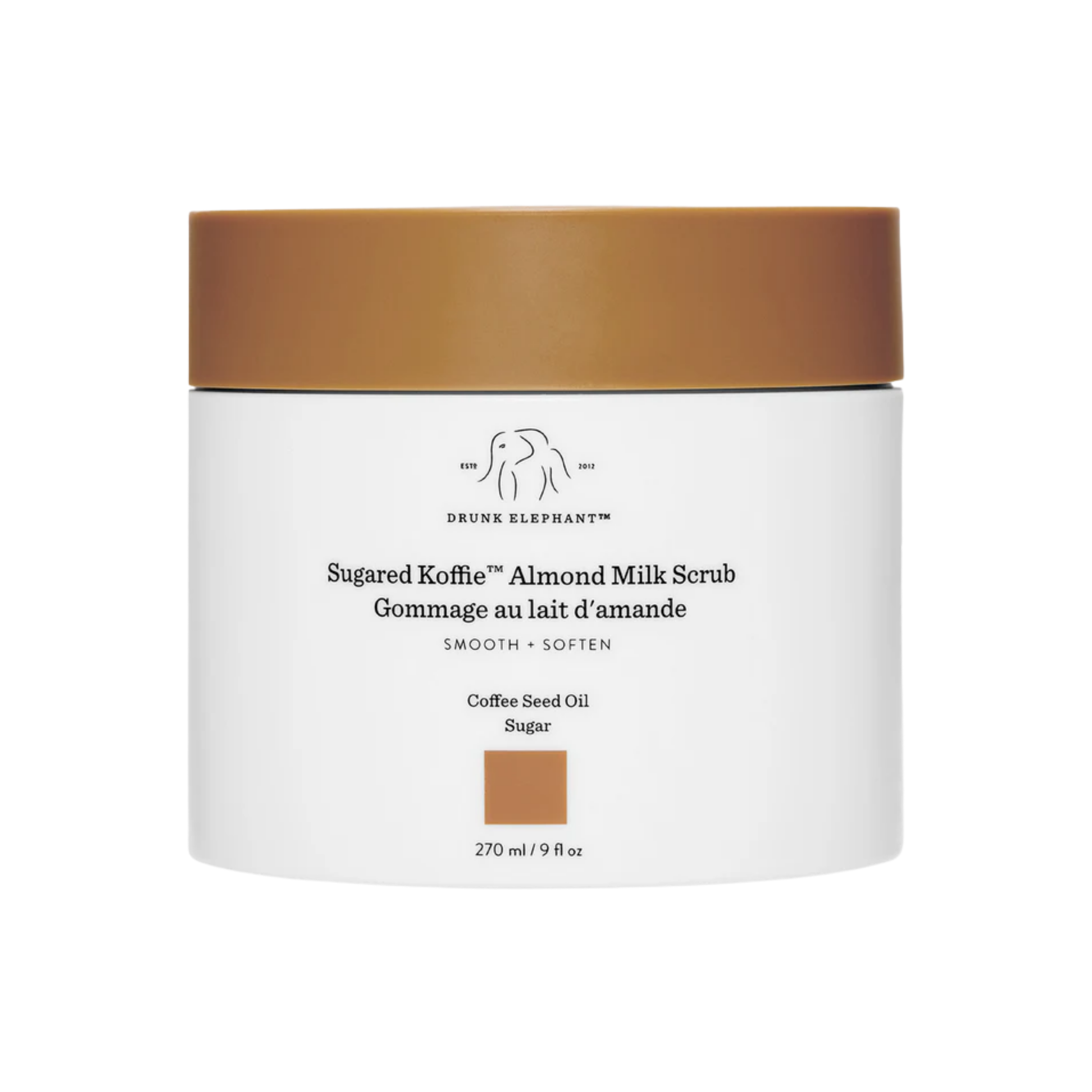 Drunk Elephant Sugared Koffie Almond Milk Body Scrub