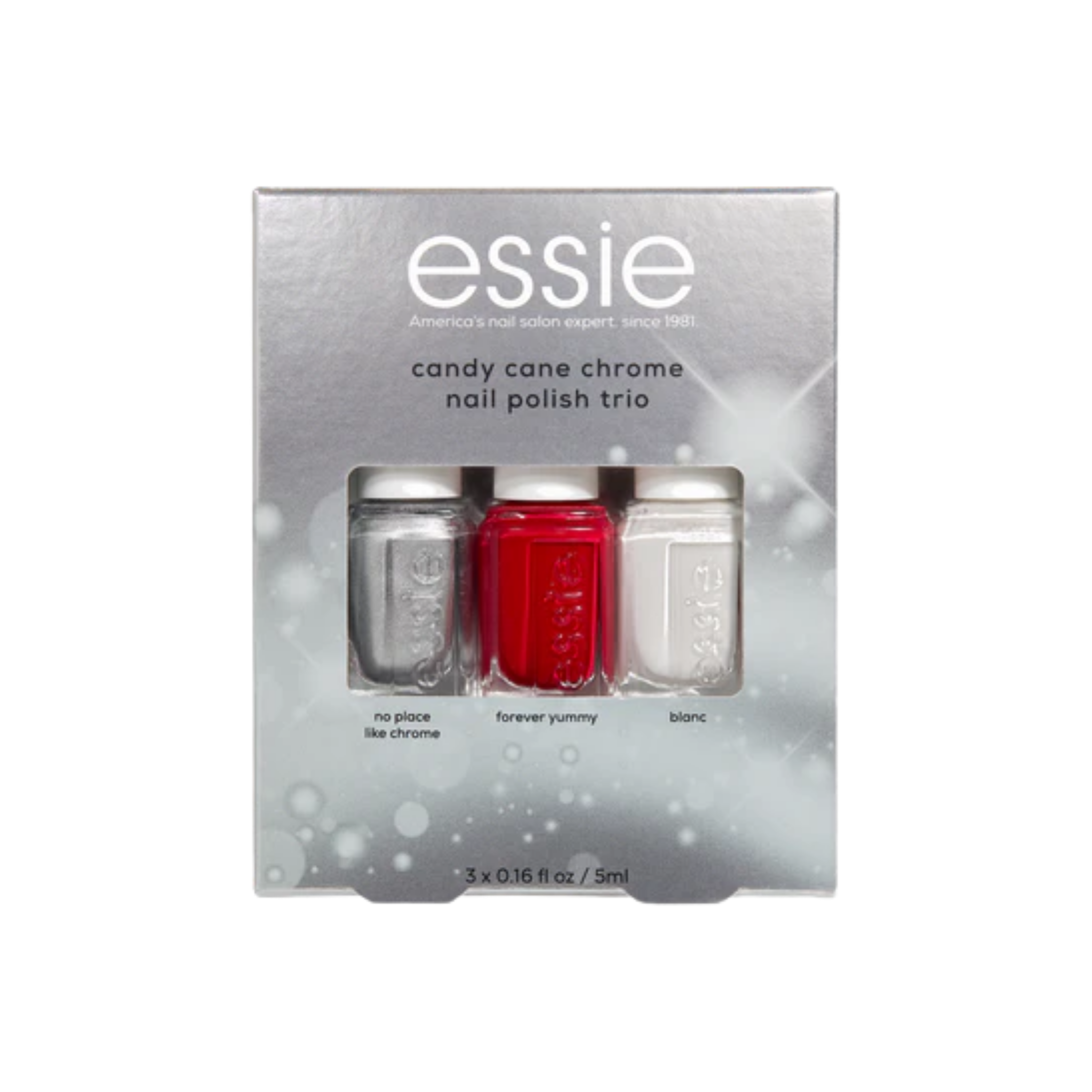 Essie Holiday 3 Piece Mini Nail Polish Gift Set