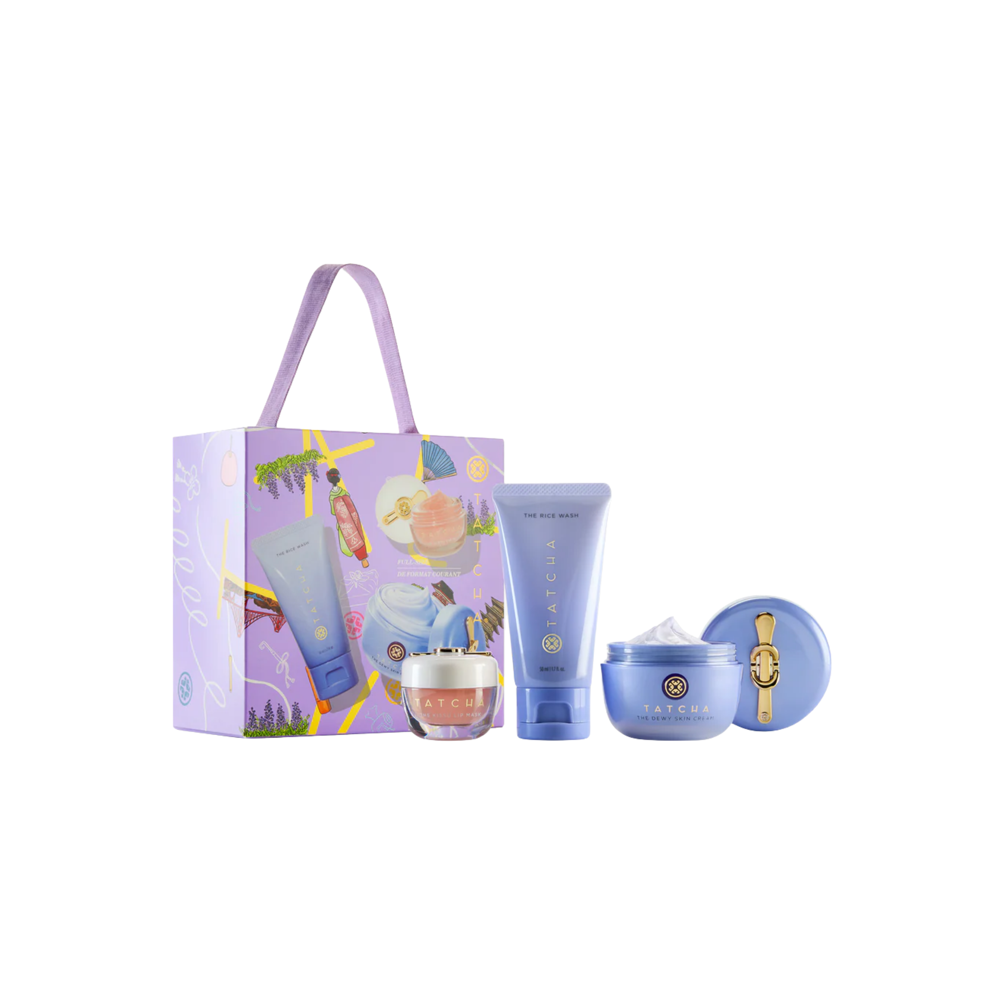 TATCHA Dewy Skin, Plump Lips Set