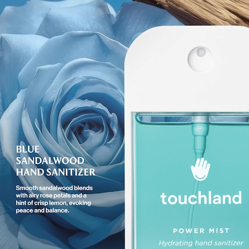 Touchland Power Mist Hydrating Hand Sanitizer 'Blue Sandalwood'