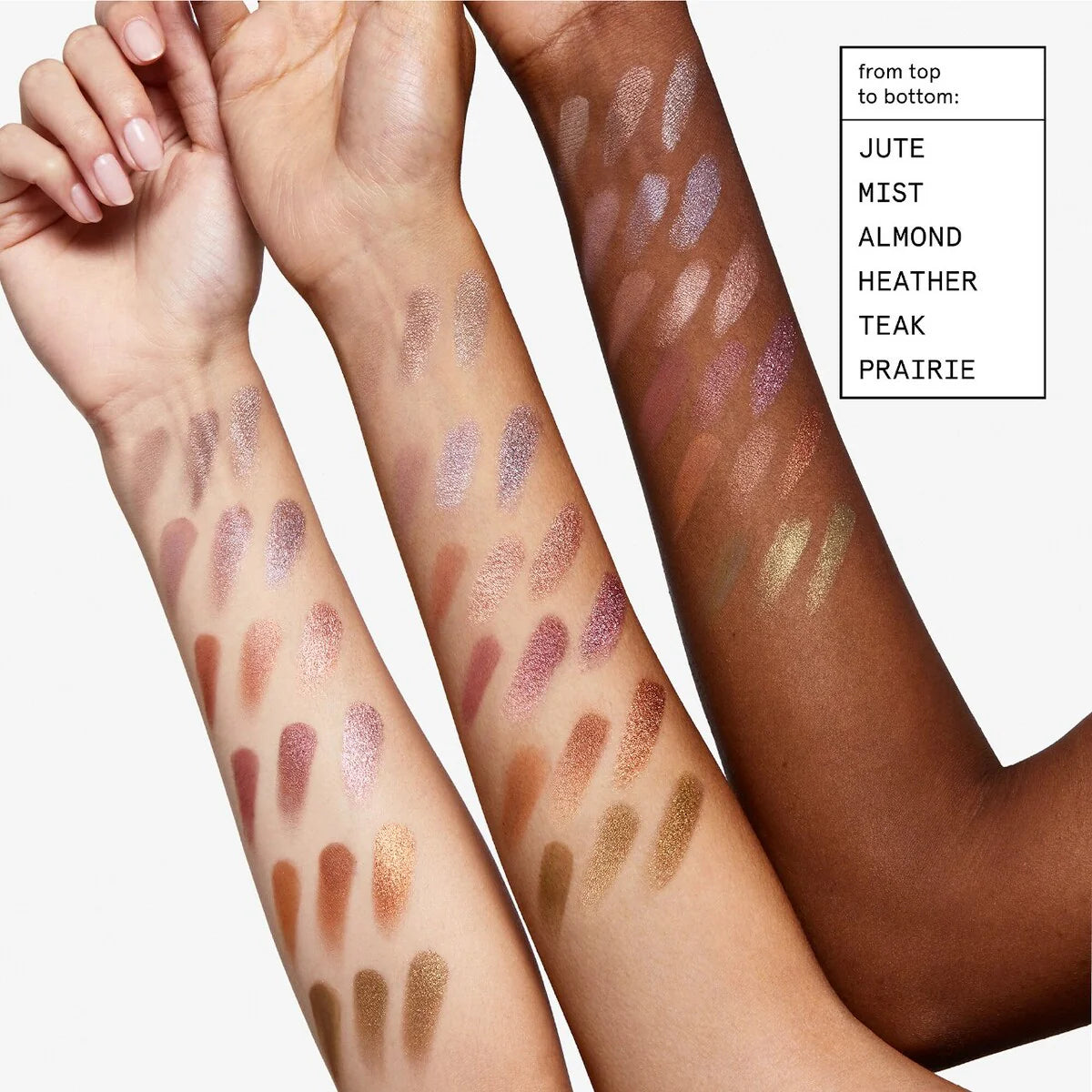 Glossier Monochromes Essential Eyeshadow Trio Palette