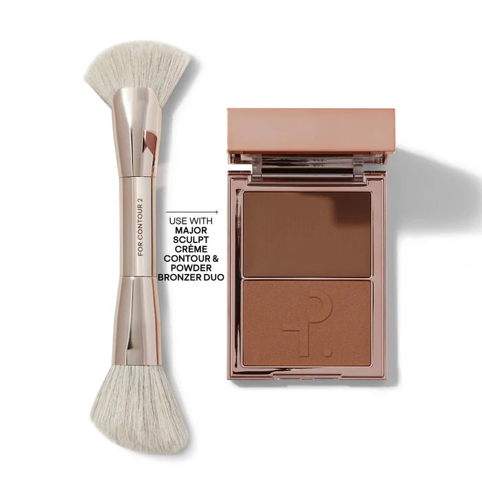 PATRICK TA Dual-Ended Contour Brush