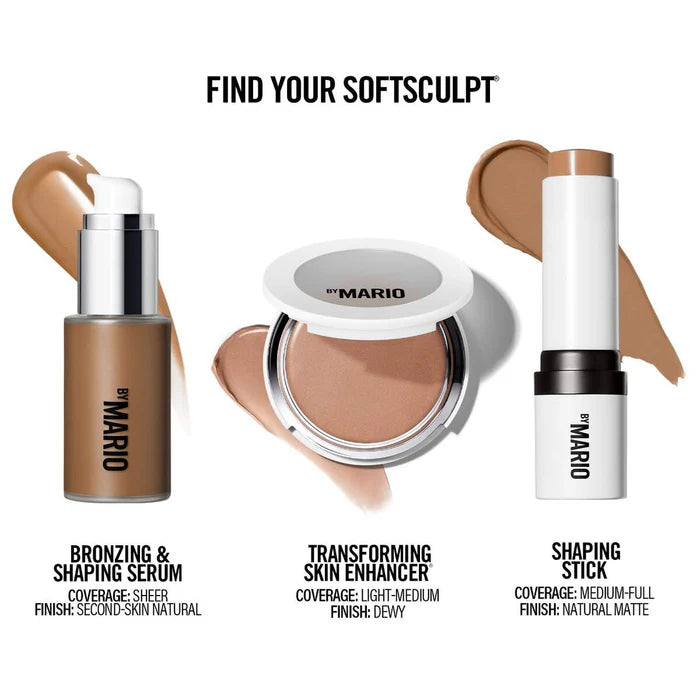 MAKEUP BY MARIO Softsculpt Multi-Use Bronzing & Shaping Serum with Hyaluronic Acid