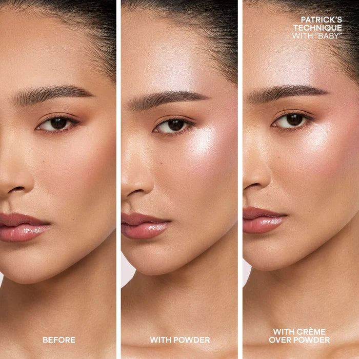 PATRICK TA Major Glow Creme & Powder Light Reflecting Translucent Highlighter Duo